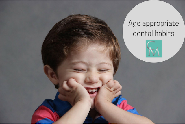 Age appropriate dental habits